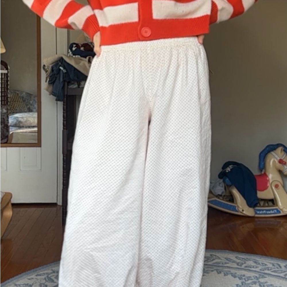Red Polka Dot Bloomer Pants